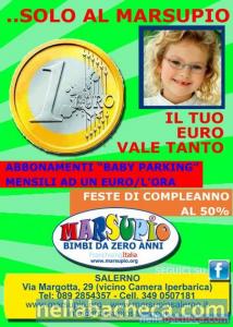 ABBONAMENTI SERVIZIO NIDO E BABY PARKING A 1 EURO L'ORA