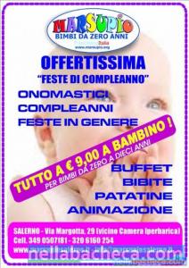 FESTA DI COMPLEANNO A 9 EURO