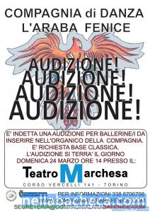 AUDIZIONE PER BALLERINI/E