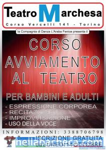 CORSO DI AVVIAMENTO AL TEATRO