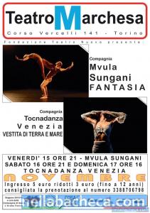 15,16,17/11 MVULA SUNGANI eTOCNADANZA VENEZIA