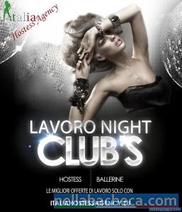 Italia Hostess agency selezioni ragazza night club