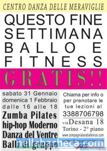 Lezioni gratuite di Ballo e Fitness