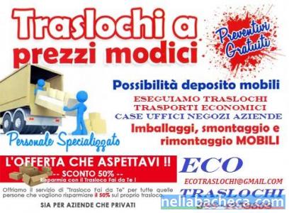 Traslochi Economici