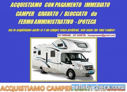 Camper bloccato da fermo amministrativo, chiamaci noi li compriamo