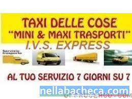 PICCOLI TRASPORTI-TAXI DELLE COSE-SERVIZIO A TARIFFE VANTAGGIOSE