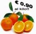 Arance tarocco della Calabria a € 0.90 al kilo.