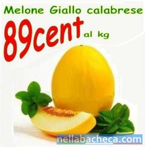 Melone giallo calabrese ad € 0.89/kg