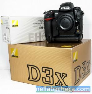 Nikon D3X with lens