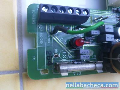 Scheda caldaia elettronica Junkers